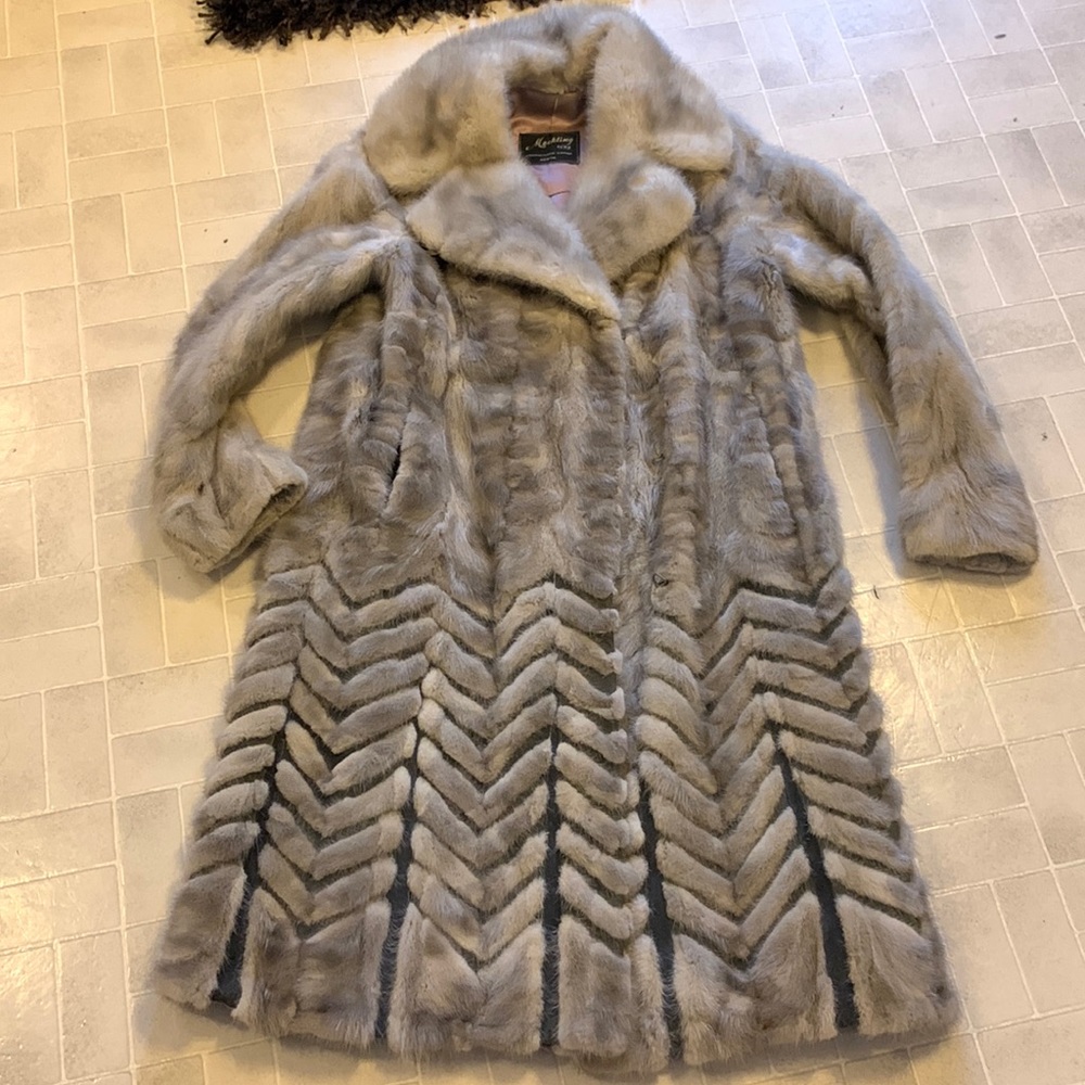 Vintage mink fur coat